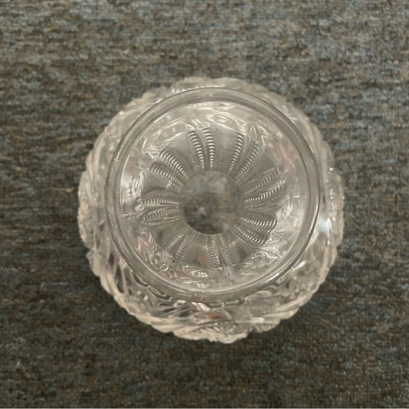 Antique American Brilliant Glass Wine Decanter, Hand Blown - Picture 4 of 7